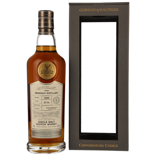 Benriach 24 1999/2024 - Gordon & MacPhail - Refill Sherry Butt #63204