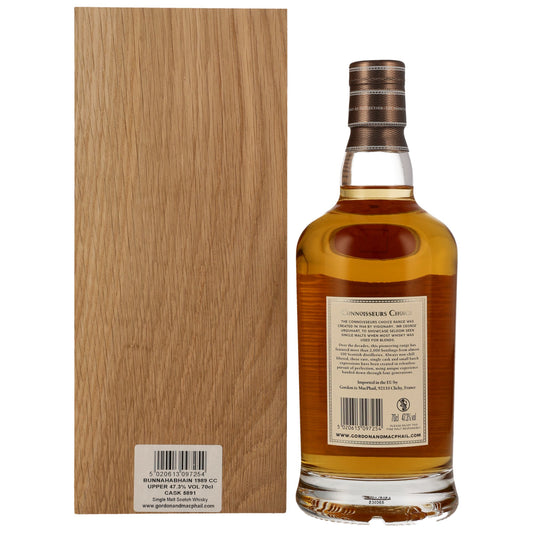 Bunnahabhain 34 1989/2024 - Gordon & MacPhail Connoisseurs Choice - Refill American Oak Hogshead #5891