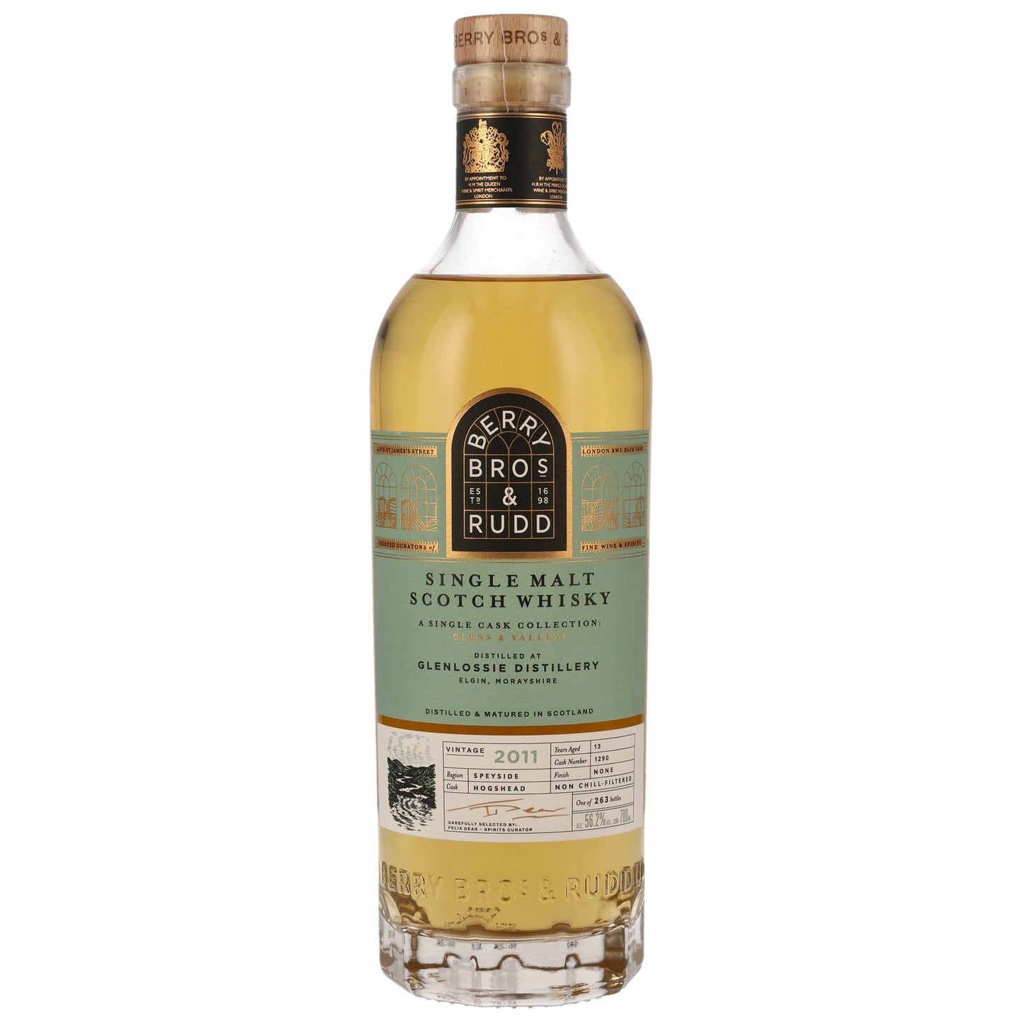 Glenlossie 13 2011/2024 - Berry Bros and Rudd Glens & Valleys - Barrel #1290
