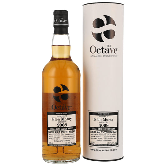 Glen Moray 15 2008/2024 - The Octave by Duncan Taylor - Cask #7041174