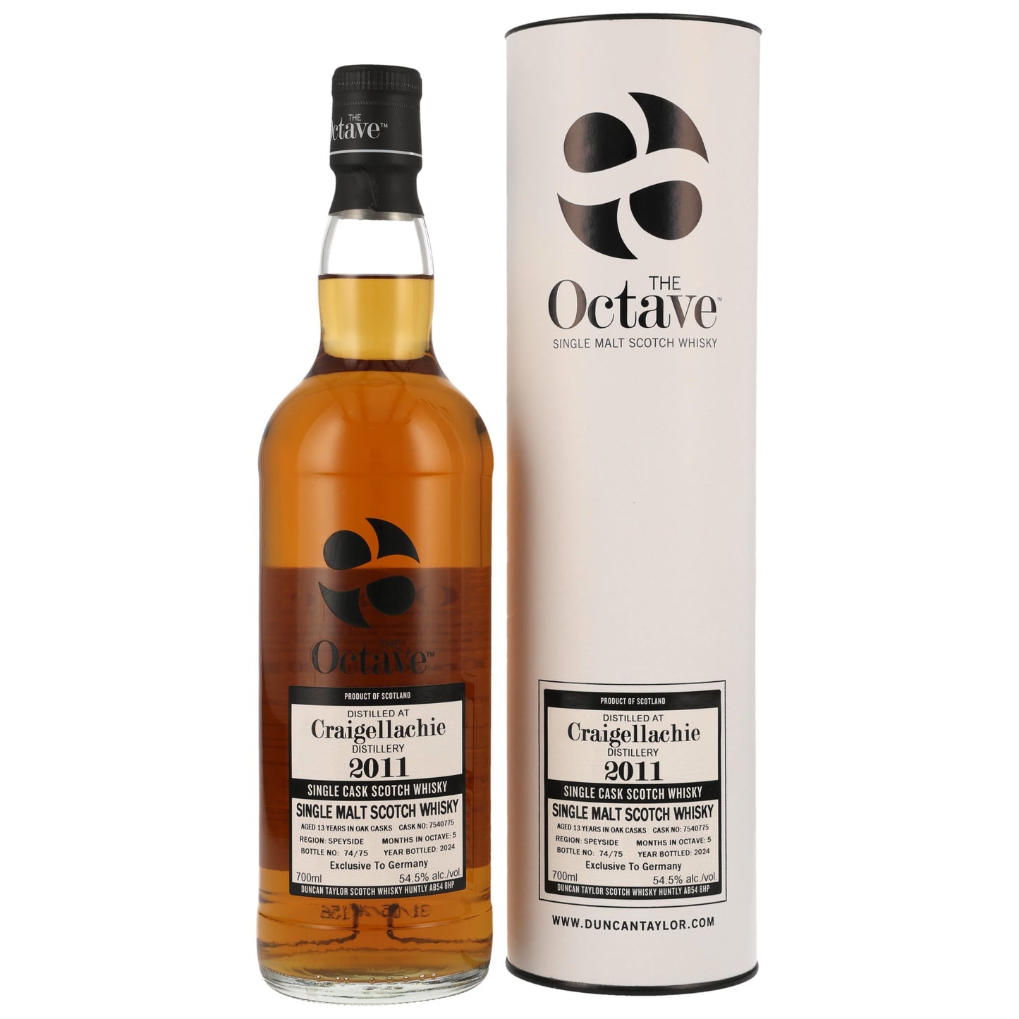 Craigellachie 13 2011/2024 - The Octave by Duncan Taylor - Cask #7540775