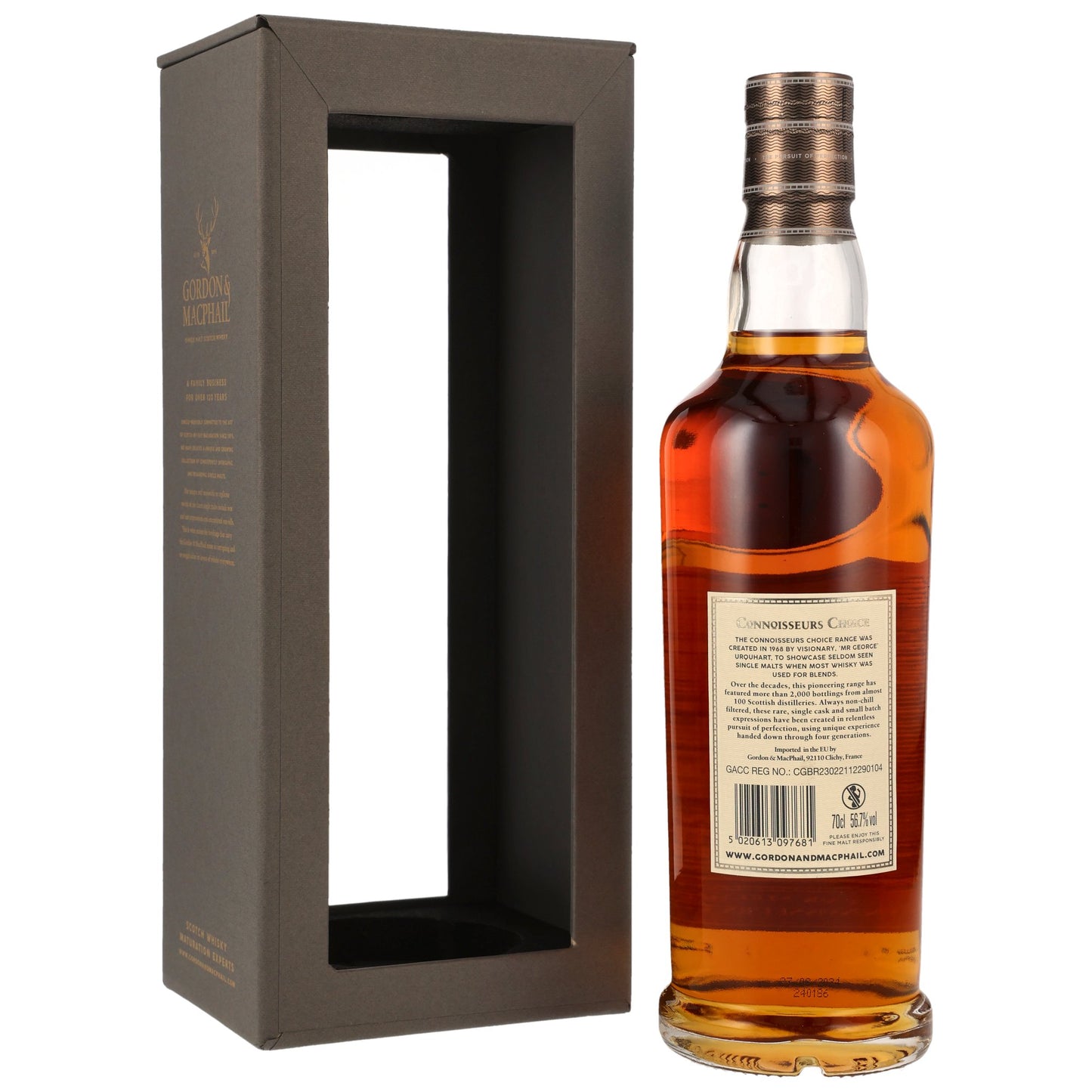 Glentauchers 29 1995/2024 - Gordon & MacPhail - First Fill Sherry Butt #5057