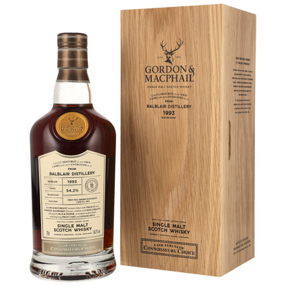 Balblair 30 1993/2024 - Gordon & MacPhail Connoisseurs Choice - First Fill Sherry Puncheon #1963