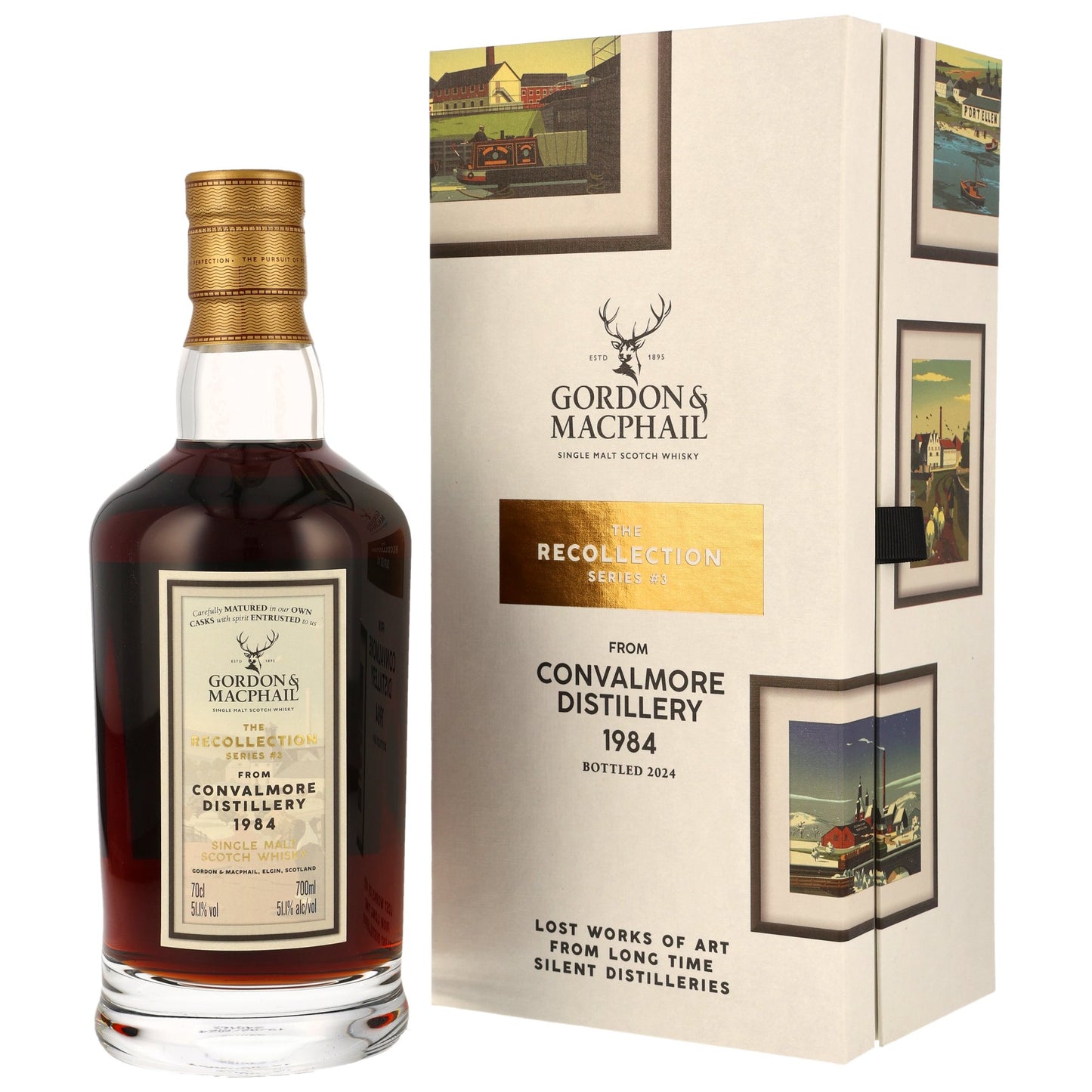 Convalmore 39 1984/2024 - Gordon & MacPhail - The Recollection Series #3 - Refill Sherry Hogshead #1733