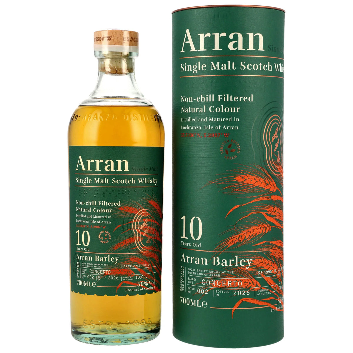 Arran 10 - Arran Barley - Release 2026