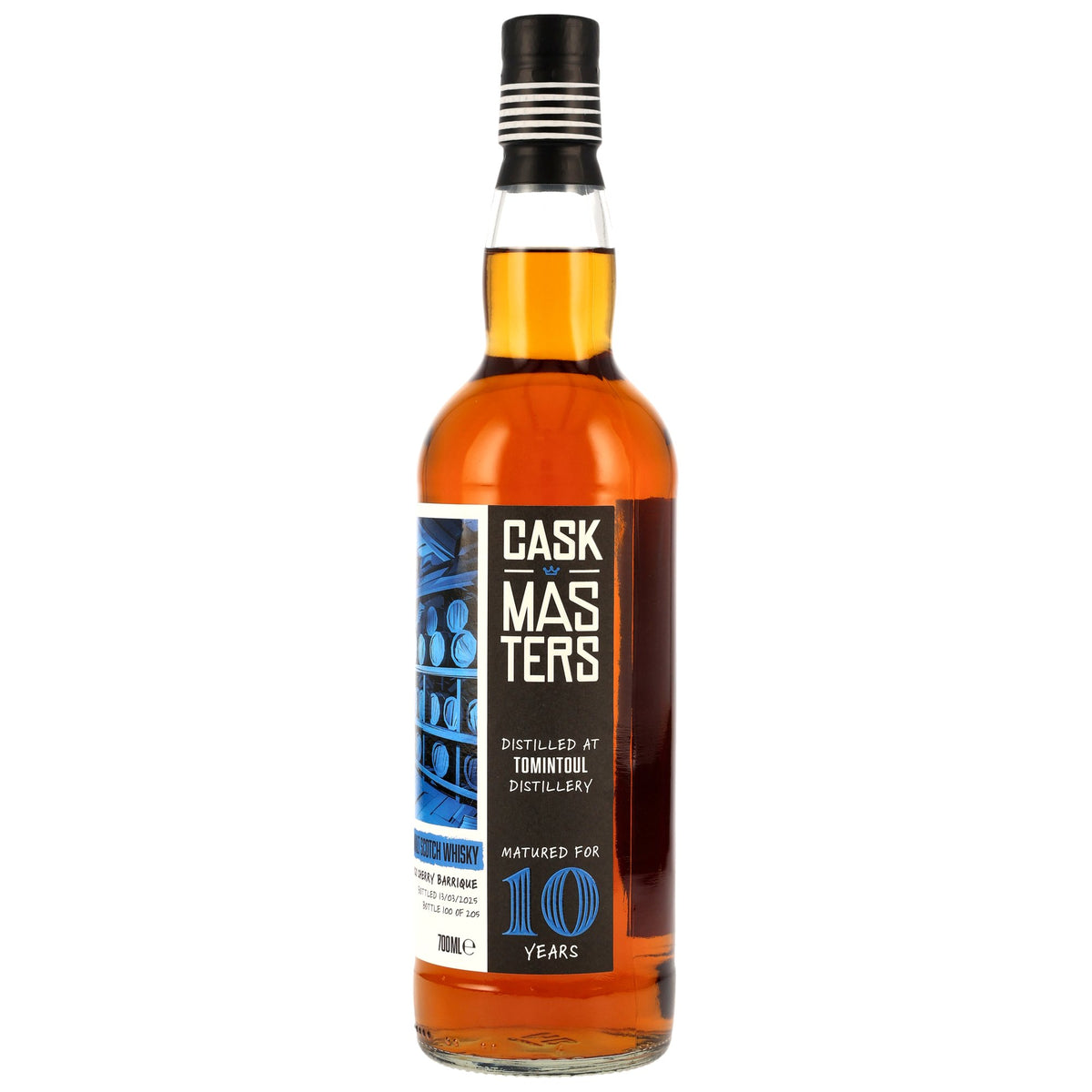 Tomintoul 10 2015/2025 - Cask Masters (Brave New Spirits) - 1st Fill Oloroso Sherry Cask #82