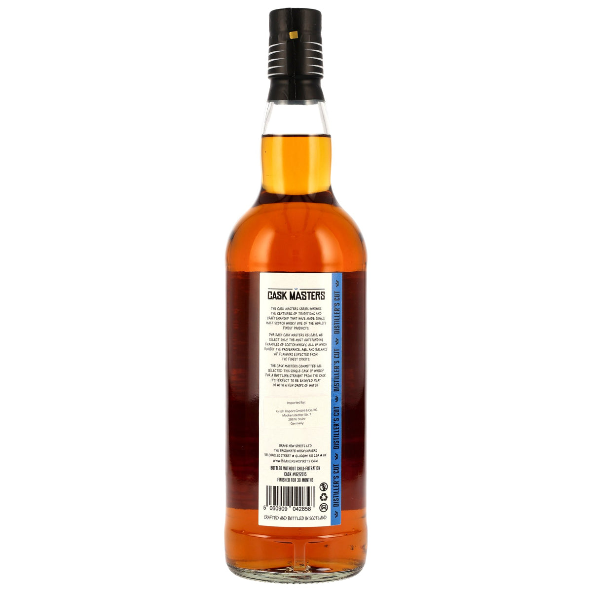 Tomintoul 10 2015/2025 - Cask Masters (Brave New Spirits) - 1st Fill Oloroso Sherry Cask #82