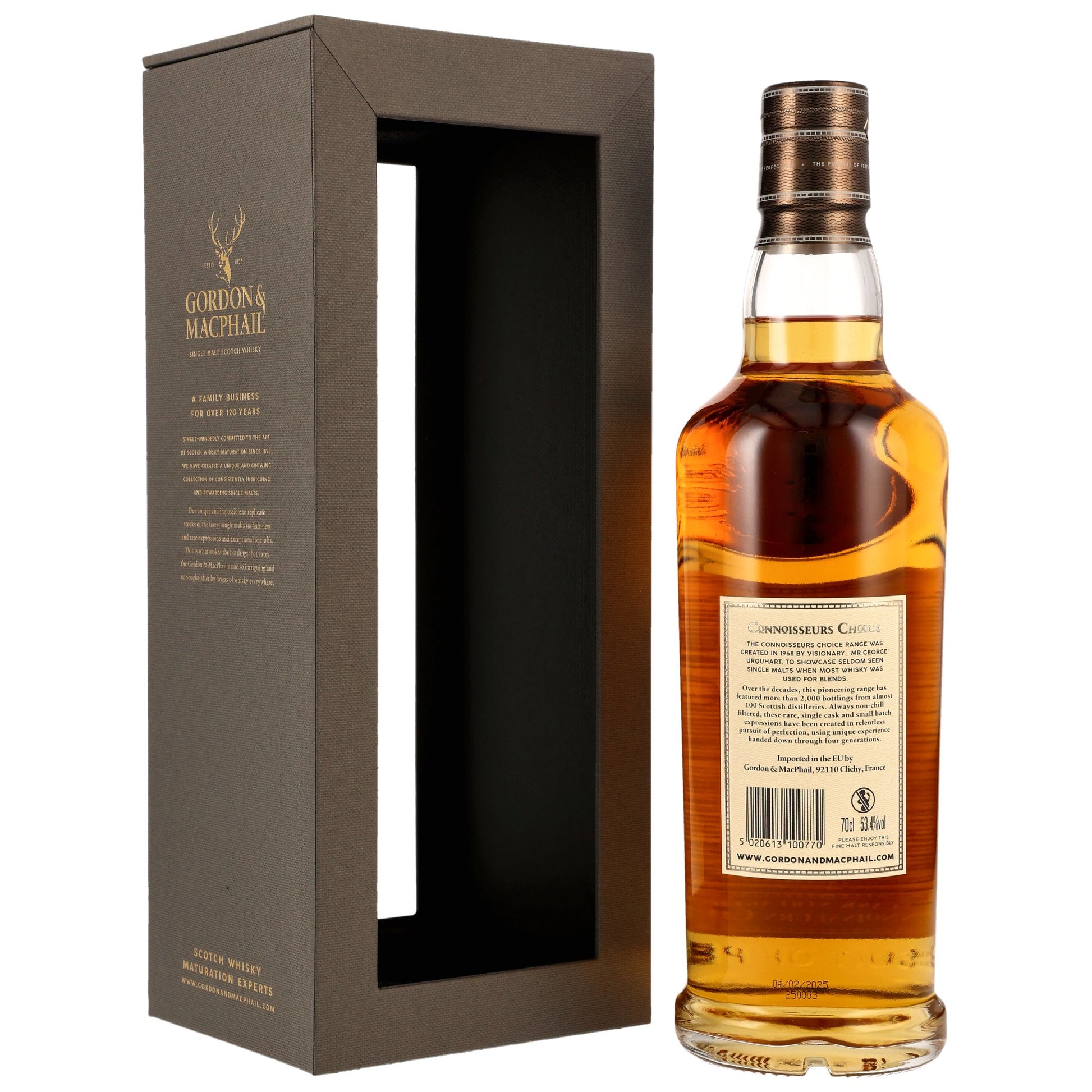 Ledaig 28 1996/2025 - Gordon & MacPhail - Refill American Hogshead #88