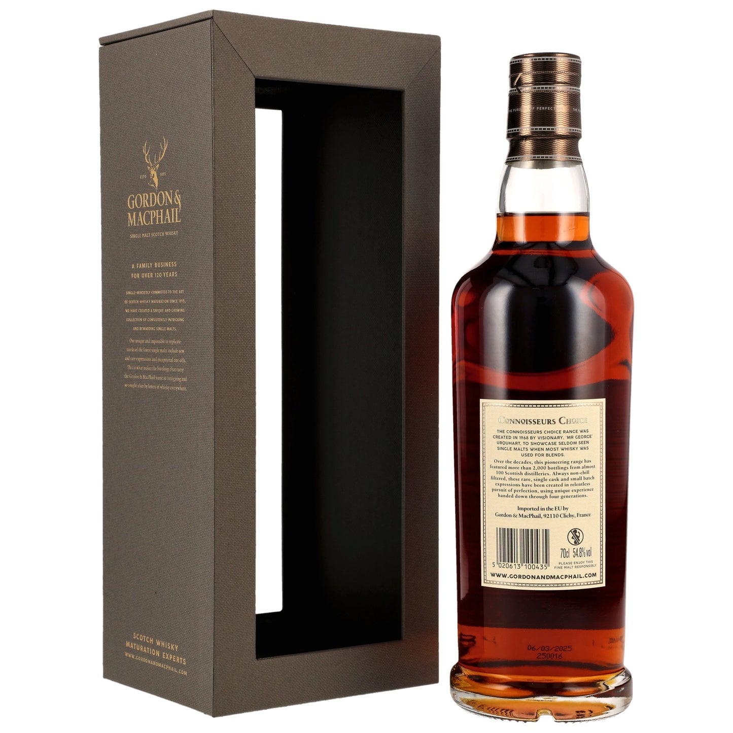 Inchgower 26 1998/2025 - Gordon & MacPhail - Refill Sherry Butt #11274