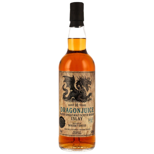 Dragonjuice 10 - Islay Peated Single Malt - Whisky Druid - Batch #2