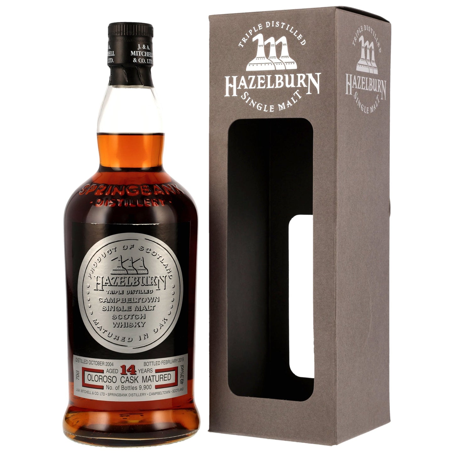 Hazelburn 14 2004/2019 - Oloroso Cask