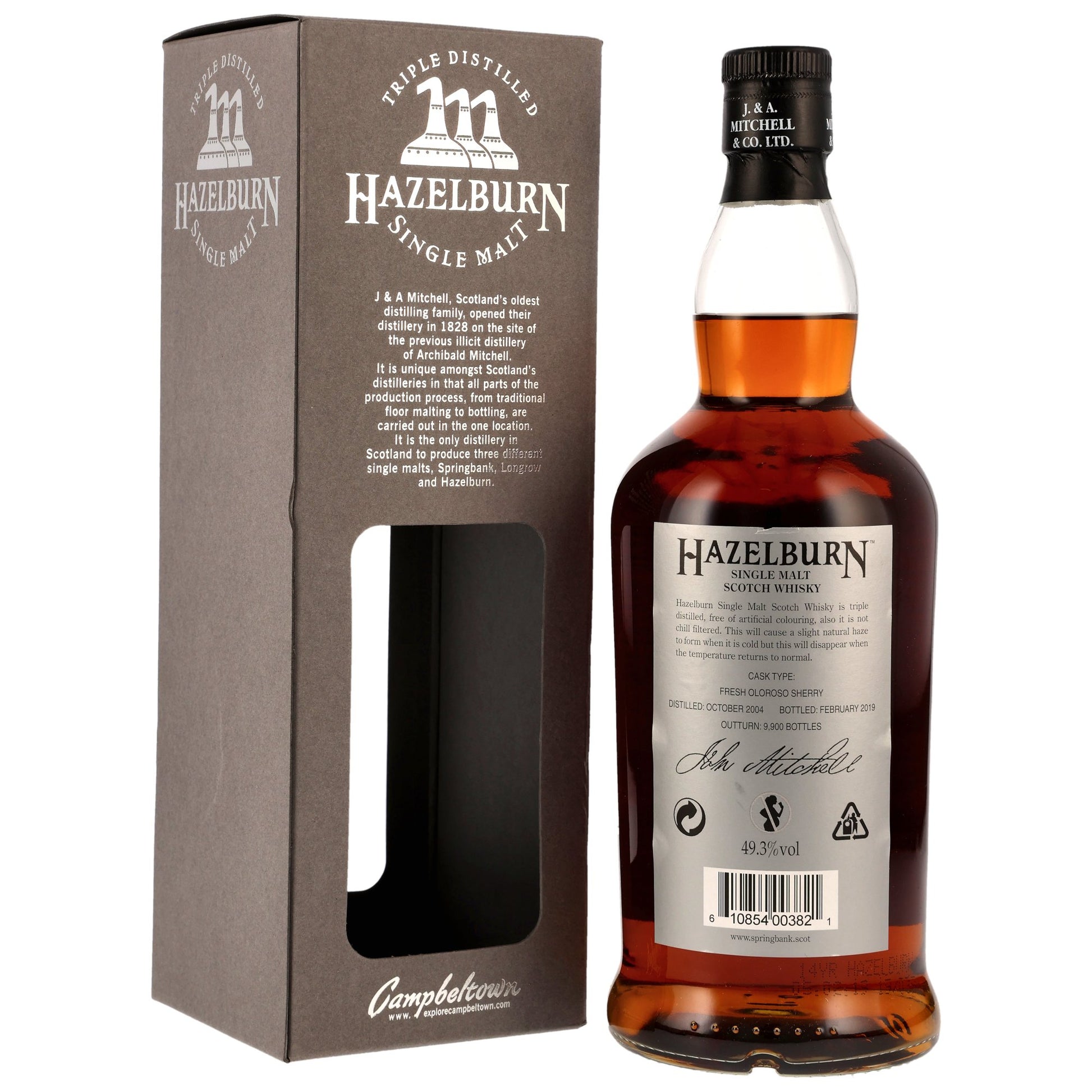 Hazelburn 14 2004/2019 - Oloroso Cask