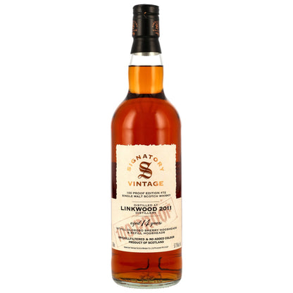 Linkwood 14 2011/2026 - Signatory Vintage - 100 PROOF #72