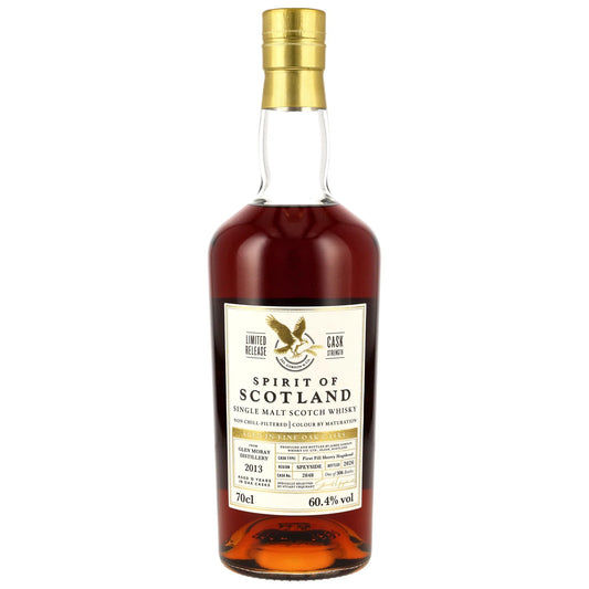 Glen Moray 12 2013/2026 - G&M Spirit of Scotland - 1st Fill Sherry Hogshead #2848