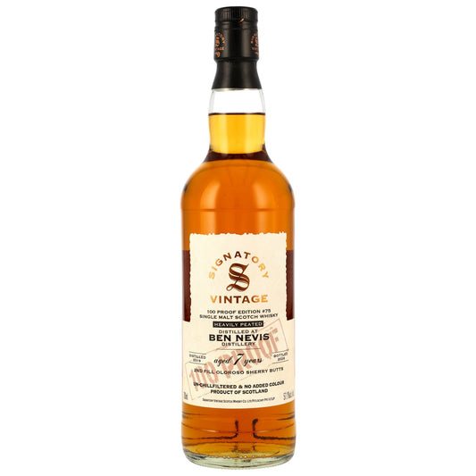 Ben Nevis 7 2019/2026 - Signatory Vintage - 100 PROOF #75