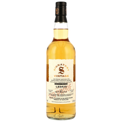 Ledaig 6 2020/2026 - Signatory Vintage - 100 PROOF #76