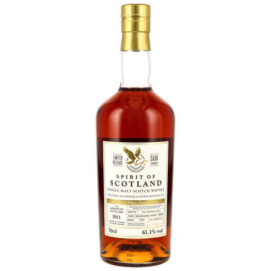 Aberfeldy 14 2011/2026 - G&M Spirit of Scotland - 1st Fill Sherry Butt #7791