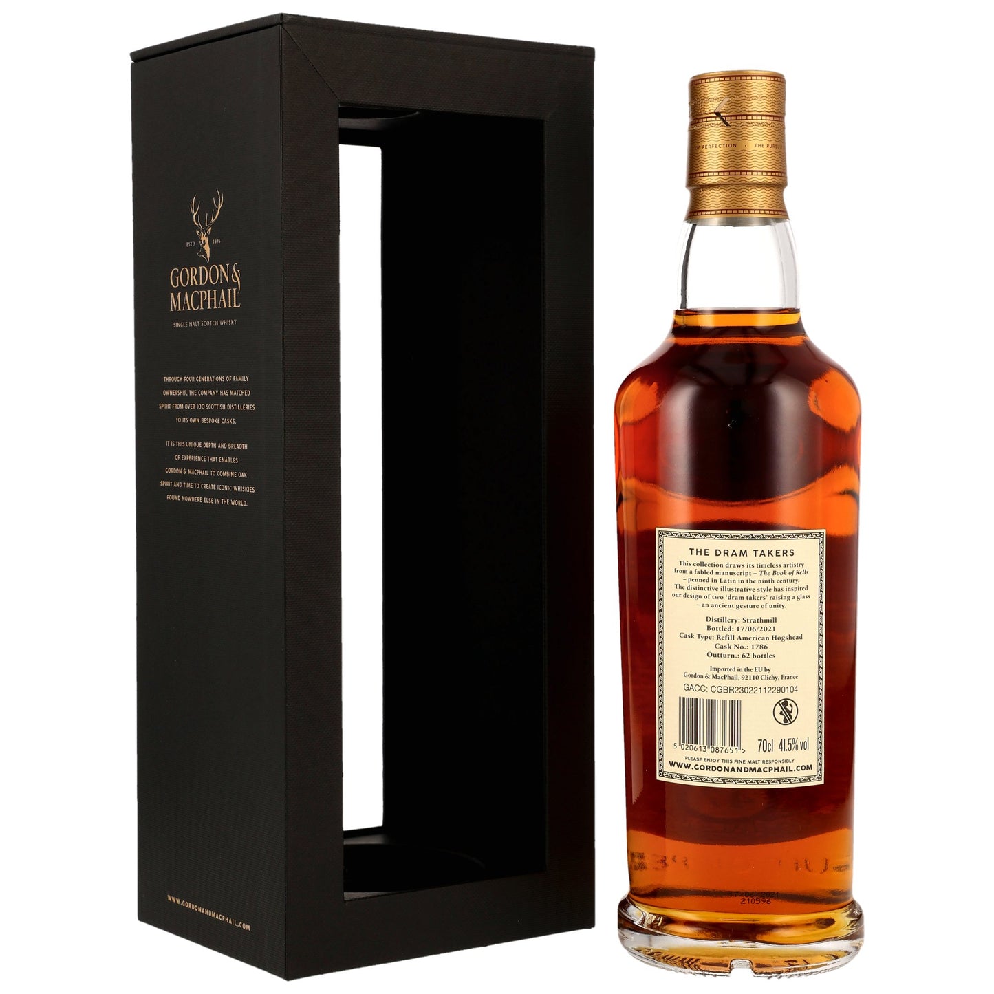 Strathmill 47 1974/2021 - Dram Takers Collection (Gordon & MacPhail) - Refill American Hogshead #1786