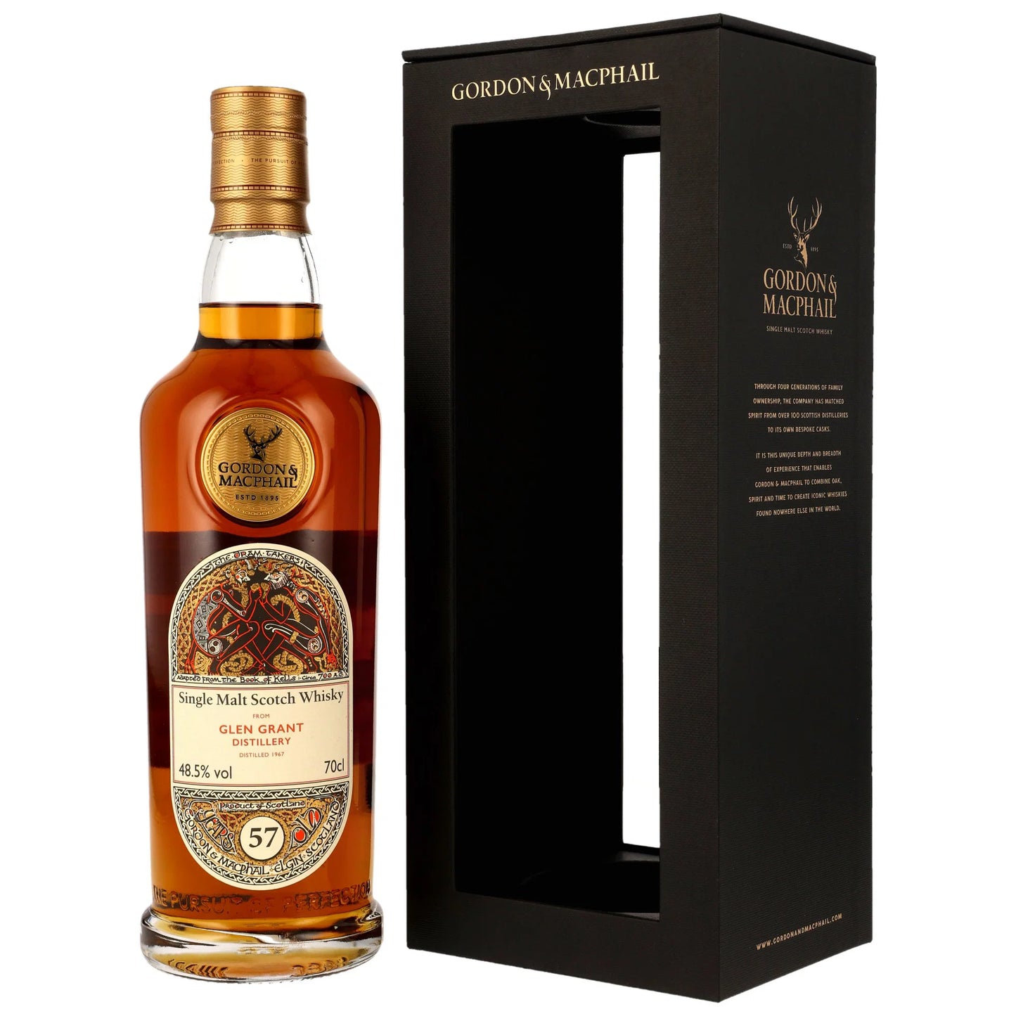 Glen Grant 57 1967/2024 - Dram Takers Collection (Gordon & MacPhail) - Refill Sherry Hogshead #5571
