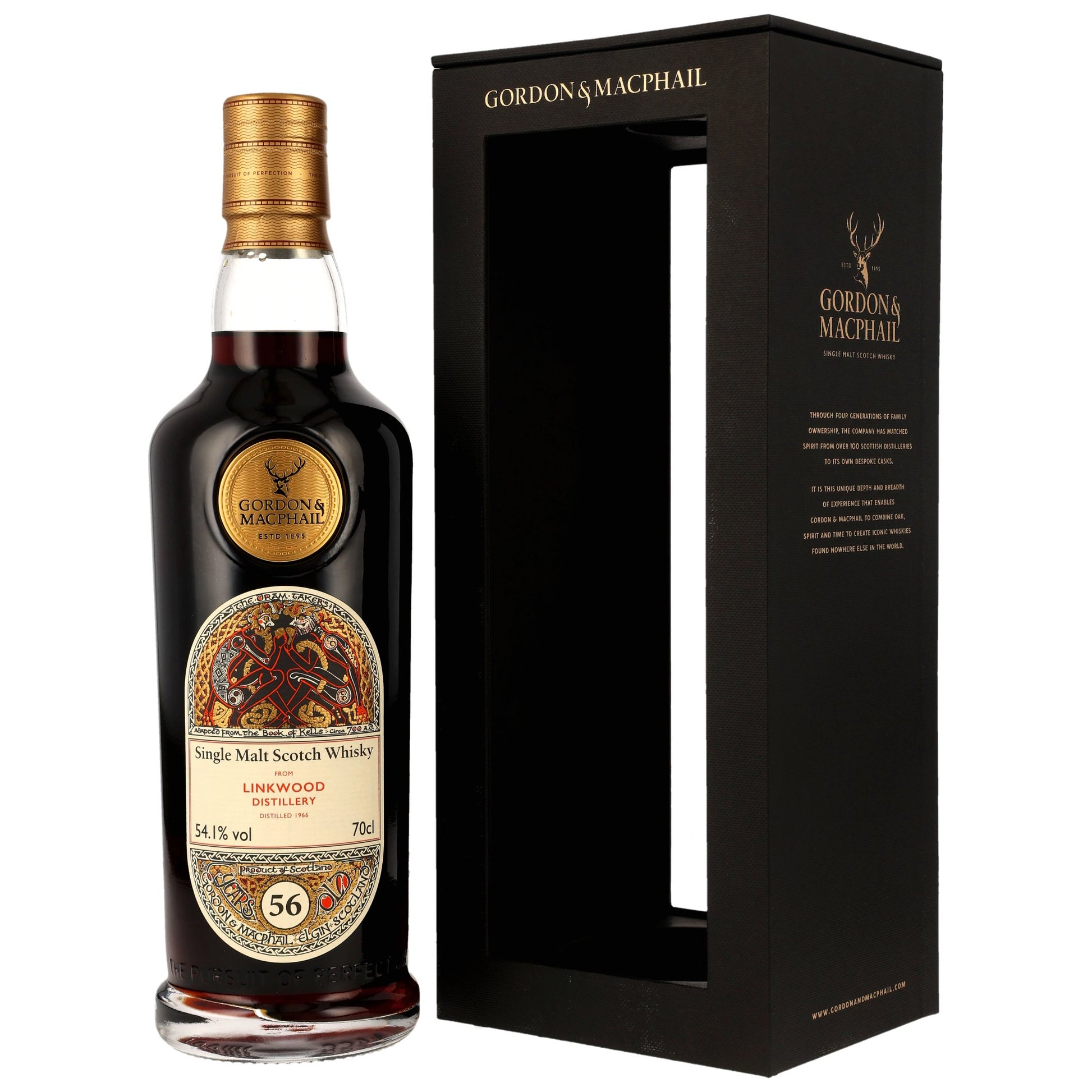 Linkwood 56 1966/2022 - Dram Takers Collection (Gordon & MacPhail) - 1st Fill Sherry Cask #789