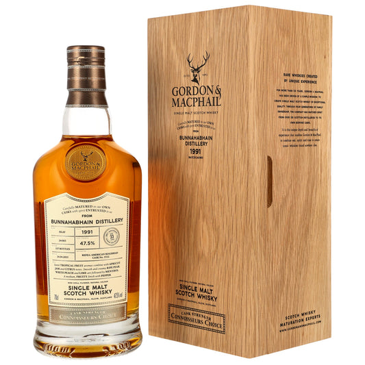 Bunnahabhain 33 1991/2025 - Gordon & MacPhail Connoisseurs Choice - Refill American Hoghshead #5512