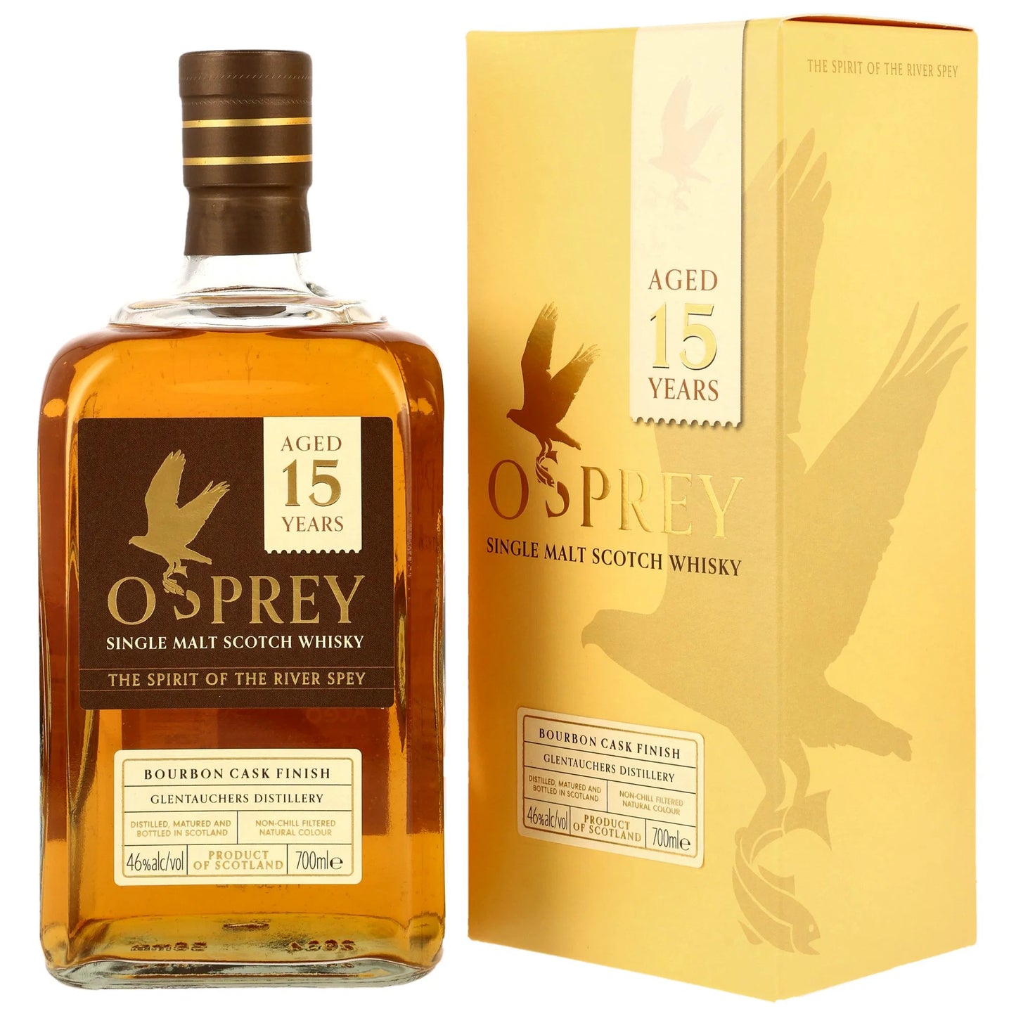 Glentauchers 15 - Osprey - Bourbon Cask Finish