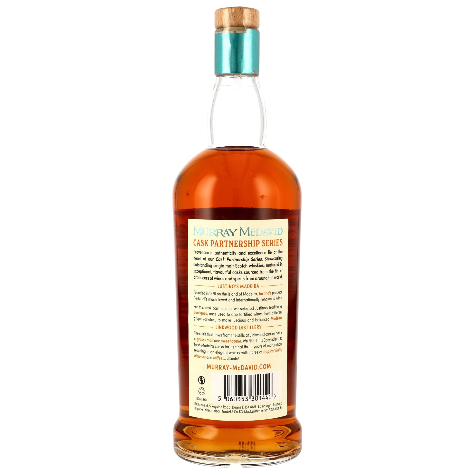 Linkwood 8 2017/2026 - Cask Partnership (Murray McDavid) - Justino's Madeira Cask Finish