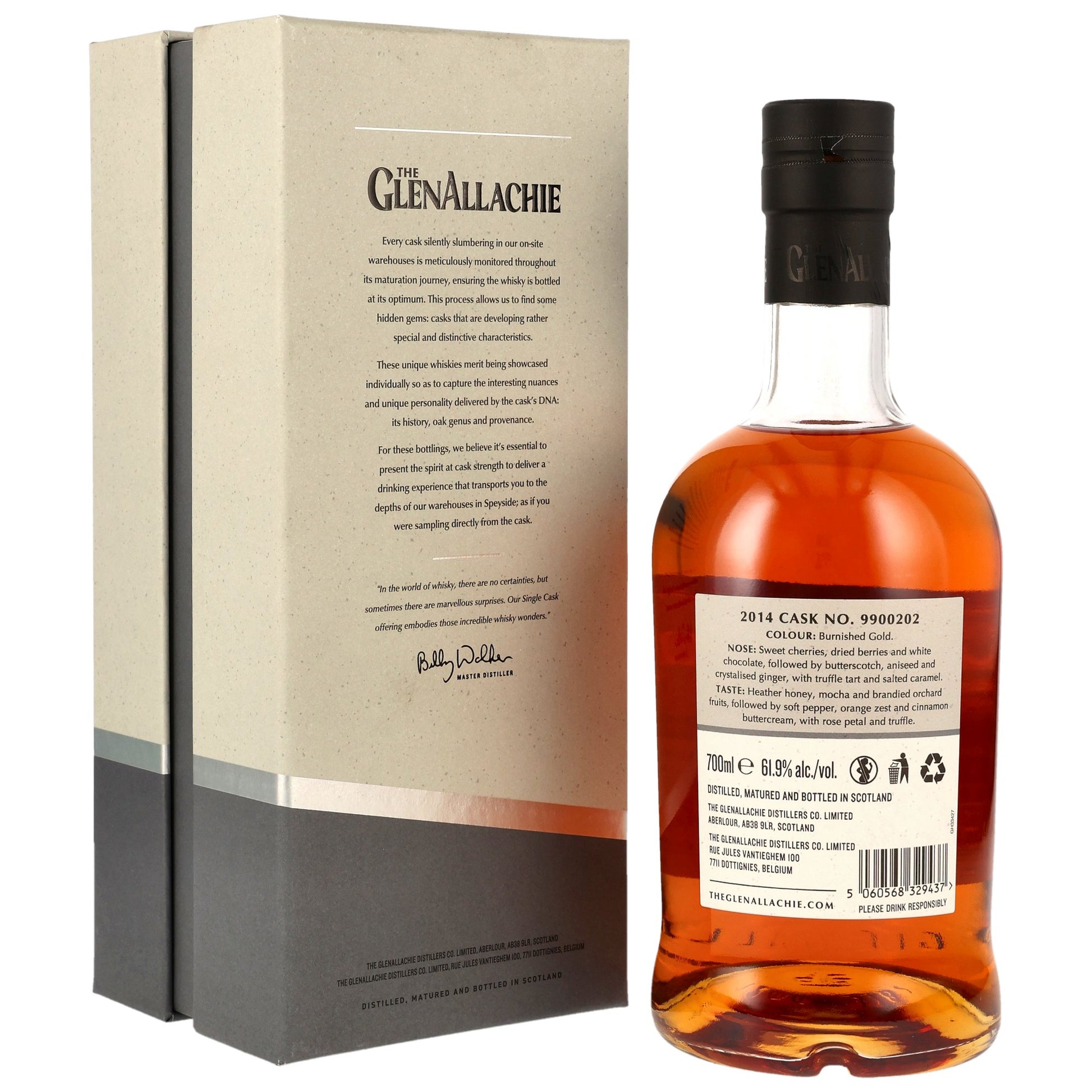 GlenAllachie 10 2014/2025 - Single Cask - Barolo Wine Barrel #9900202