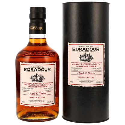 Edradour 12 2013/2026 - Small Batch - 1st Fill Burgundy Wine Casks
