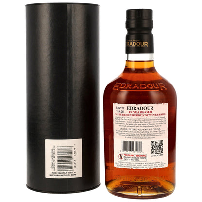 Edradour 12 2013/2026 - Small Batch - 1st Fill Burgundy Wine Casks