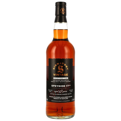 Speyside (M) 17 2008/2026 - Signatory Vintage - 100 PROOF Exceptional Cask Edition #16