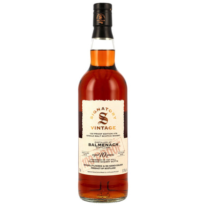 Balmenach 10 2016/2026 - Signatory Vintage - 100 PROOF #79