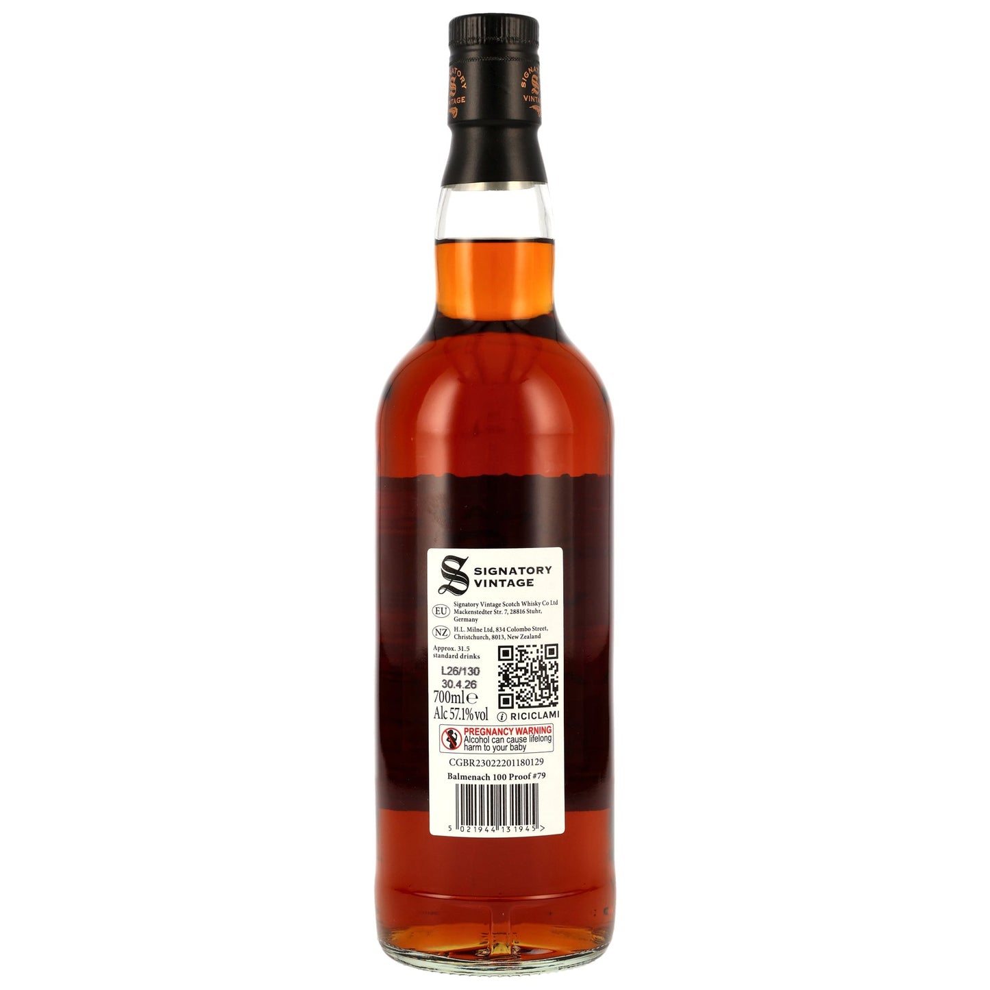 Balmenach 10 2016/2026 - Signatory Vintage - 100 PROOF #79