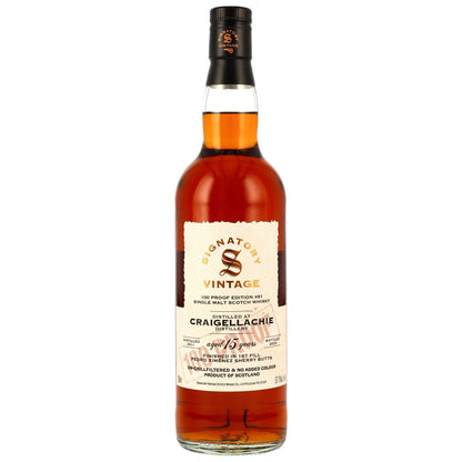 Craigellachie 15 2011/2026 - Signatory Vintage - 100 PROOF #81