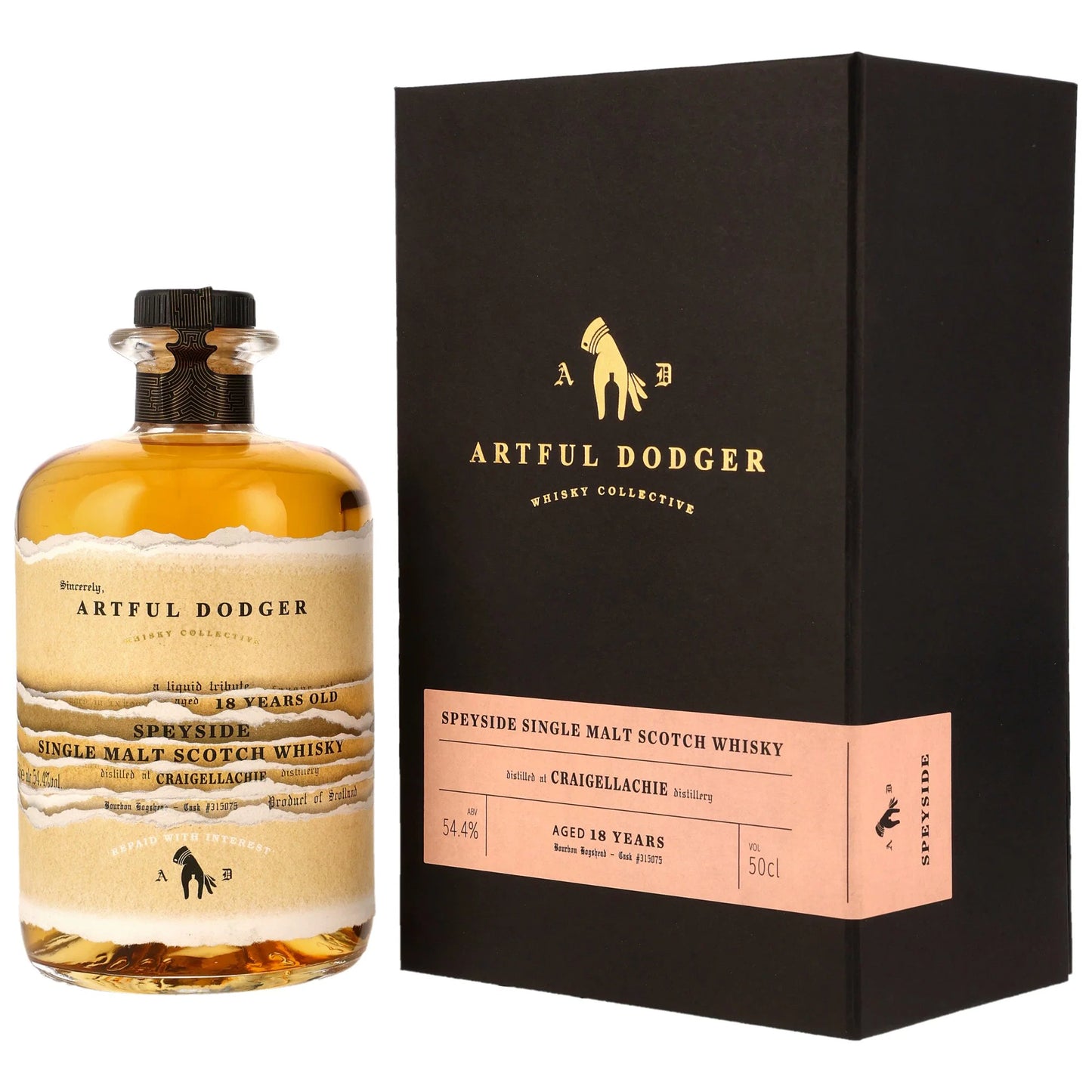 Craigellachie 18 2005/2024 - Artful Dodger - Bourbon Hogshead #315075