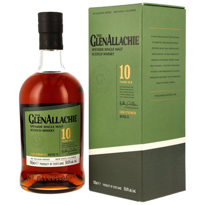 GlenAllachie 10 - PX Sherry, Oloroso Sherry, Red Wine & Virgin Oak Casks - Cask Strength Batch 13