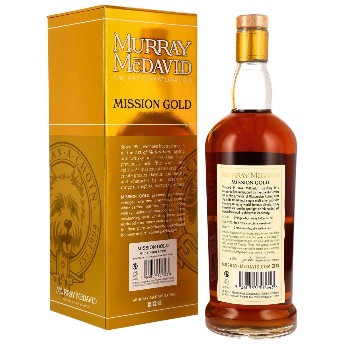 Miltonduff 31 1995/2026 - Murray McDavid - Margaux Wine Cask Finish