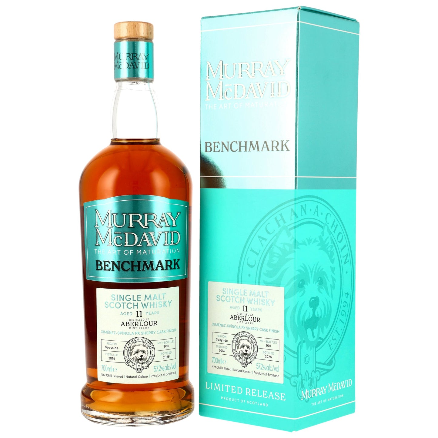 Aberlour 11 2014/2026  - Murray McDavid Benchmark - PX Sherry Cask Finish