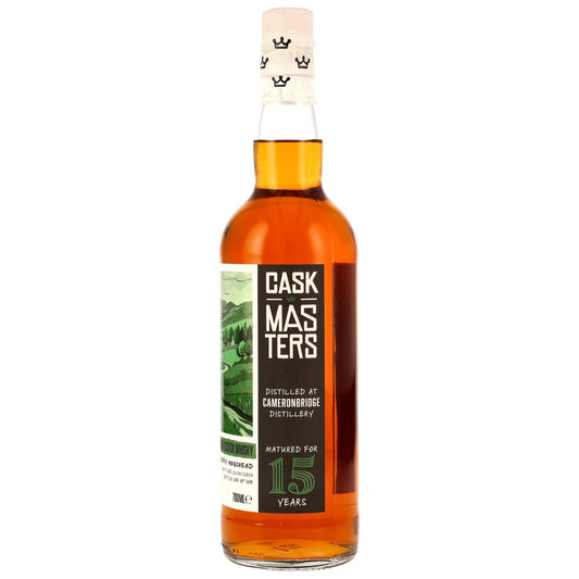 Cameronbridge 15 2010/2026 - Cask Masters (Brave New Spirits) - 2nd Fill Sherry HHD #354883/2010