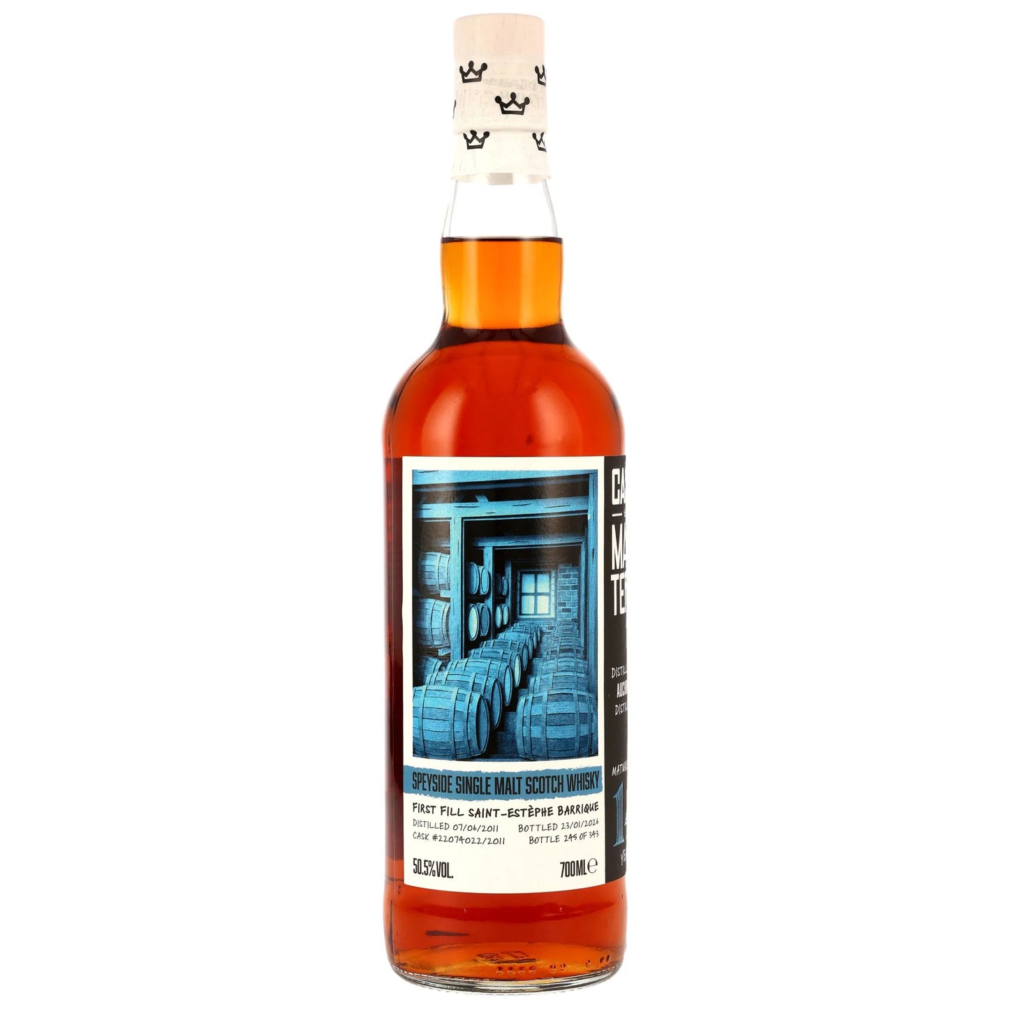Auchroisk 14 2011/2026 - Cask Masters (Brave New Spirits) - 1st Fill Saint-Estephe Cask #22074022/2011