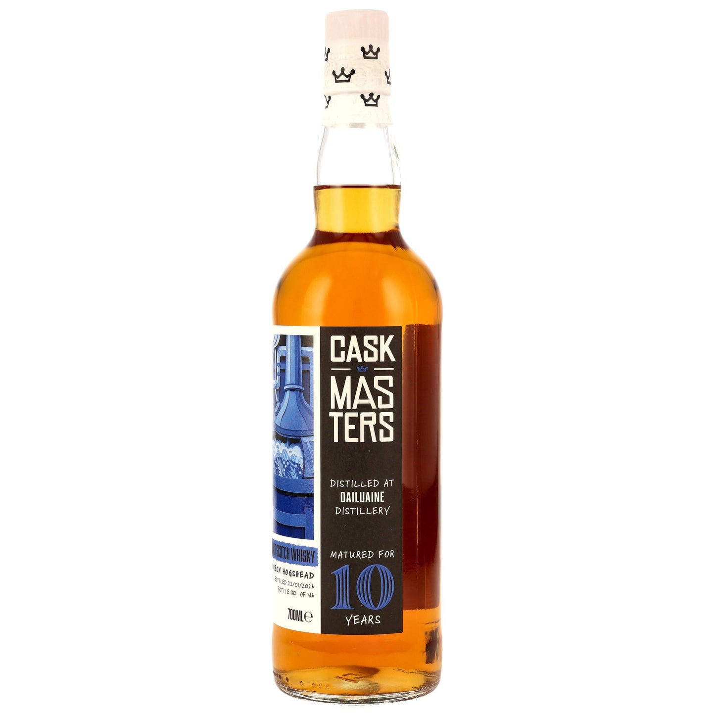 Dailuaine 10 2015/2026 - Cask Masters (Brave New Spirits) - 1st Fill Bourbon HHD #2561601/2015