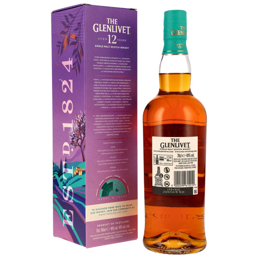 Glenlivet 12 - Provence Edition - French Wine & Provence Cru Classe Wine Finish