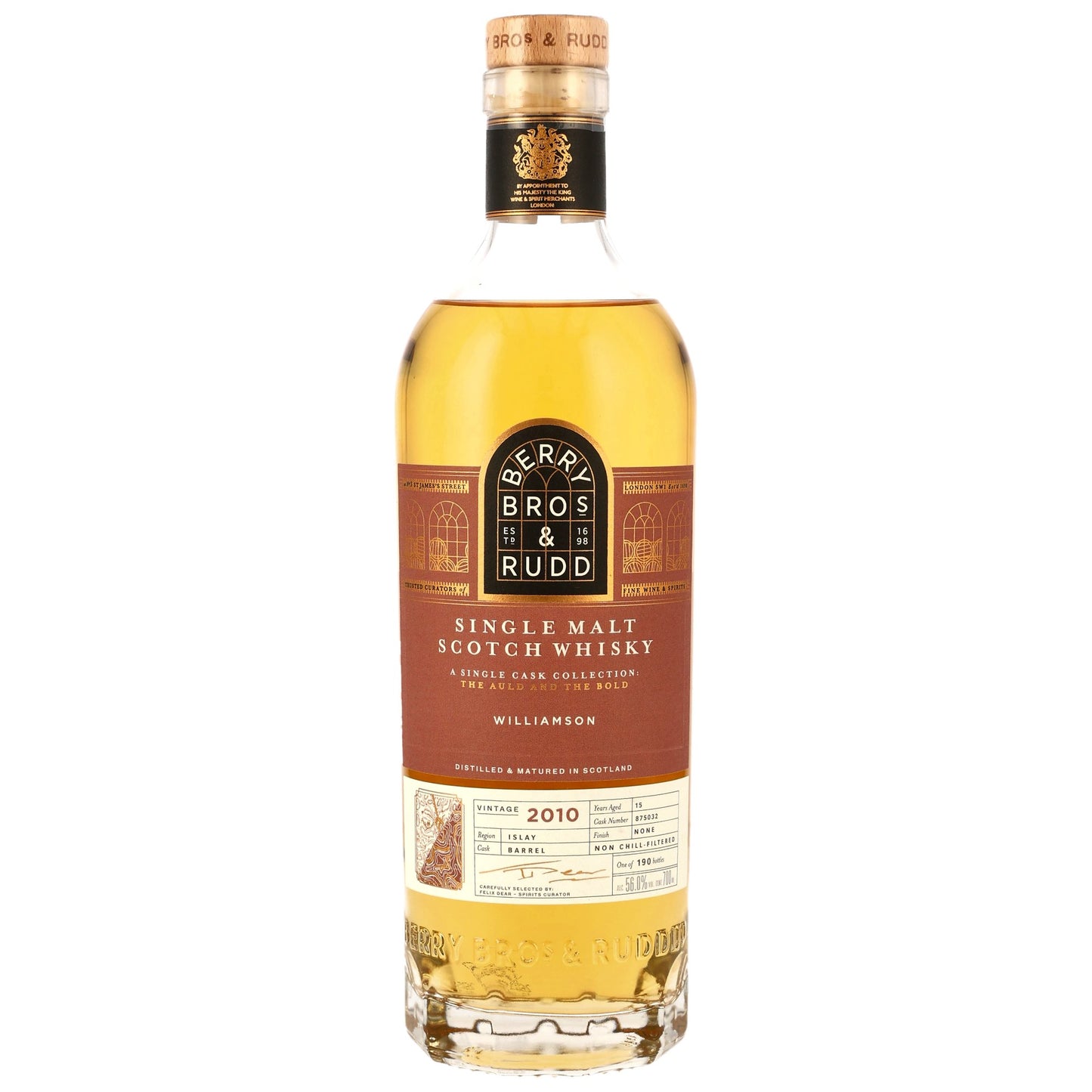 Williamson 15 2010/2026 - Berry Bros and Rudd - The Auld & The Bold Barrel #875032
