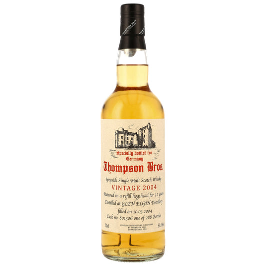 Glen Elgin 22 2004/2026 - Thompson Bros. - Refill Hogshead #801306