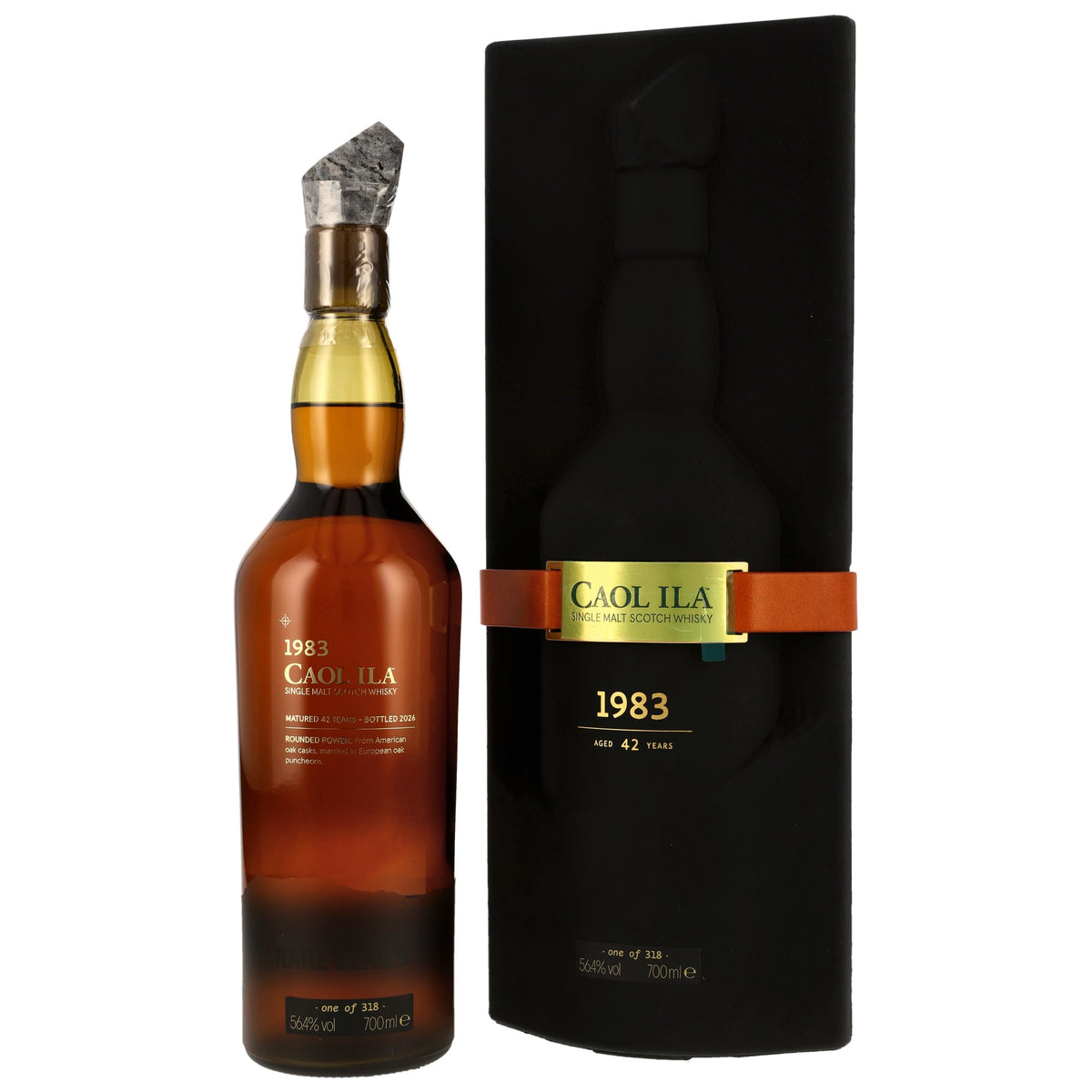 Caol Ila 42 1983/2026 - Diageo Rare Series - Refill American Oak Hogsheads & European Oak Puncheons