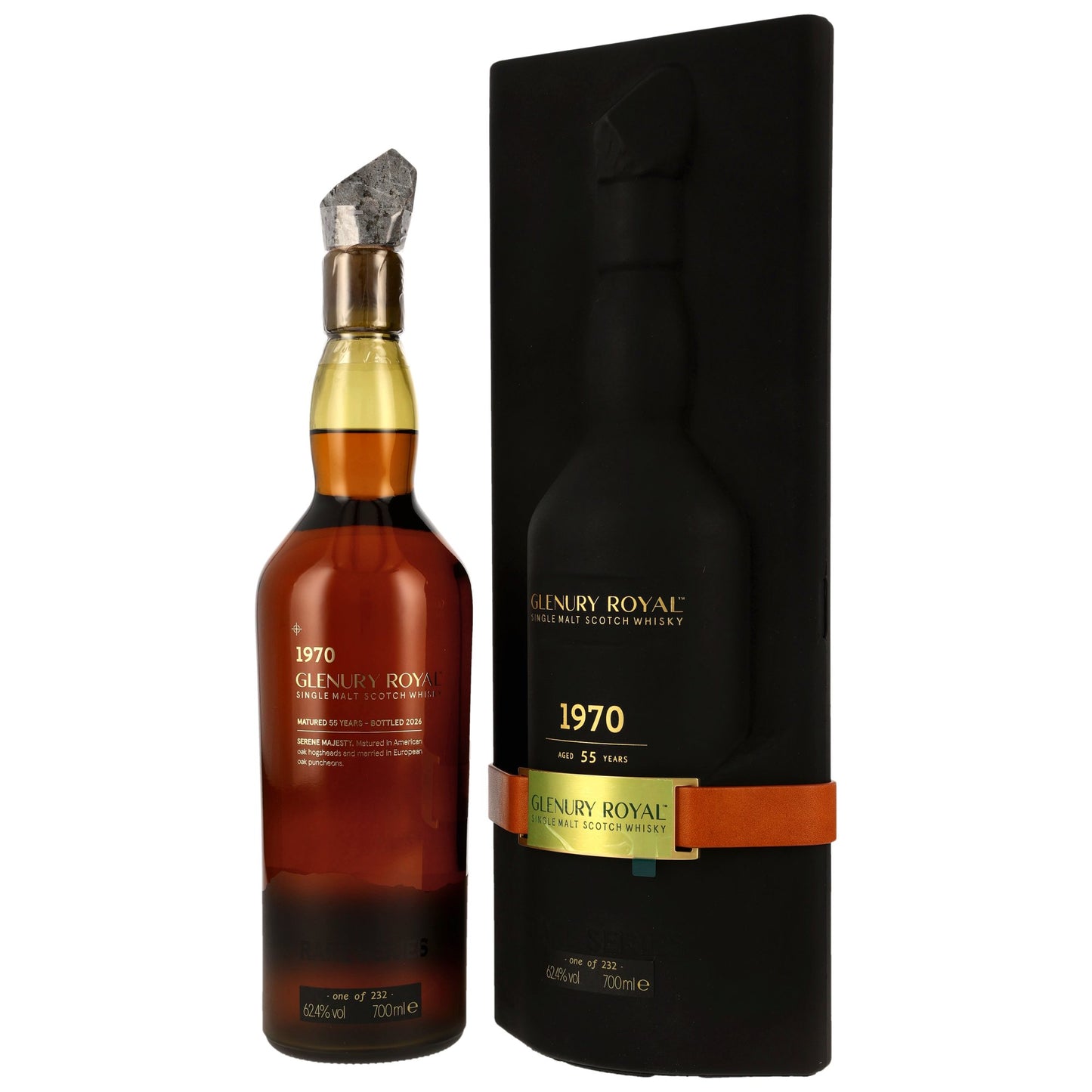 Glenury Royal 55 1970/2026 - Diageo Rare Series - American Oak Hogsheads & European Oak Puncheons