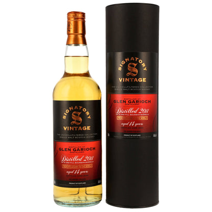 Glen Garioch 14 2011/2026 - Signatory Vintage The UN-chillfiltered Collection - 1st and 2nd Fill Bourbon Barrels