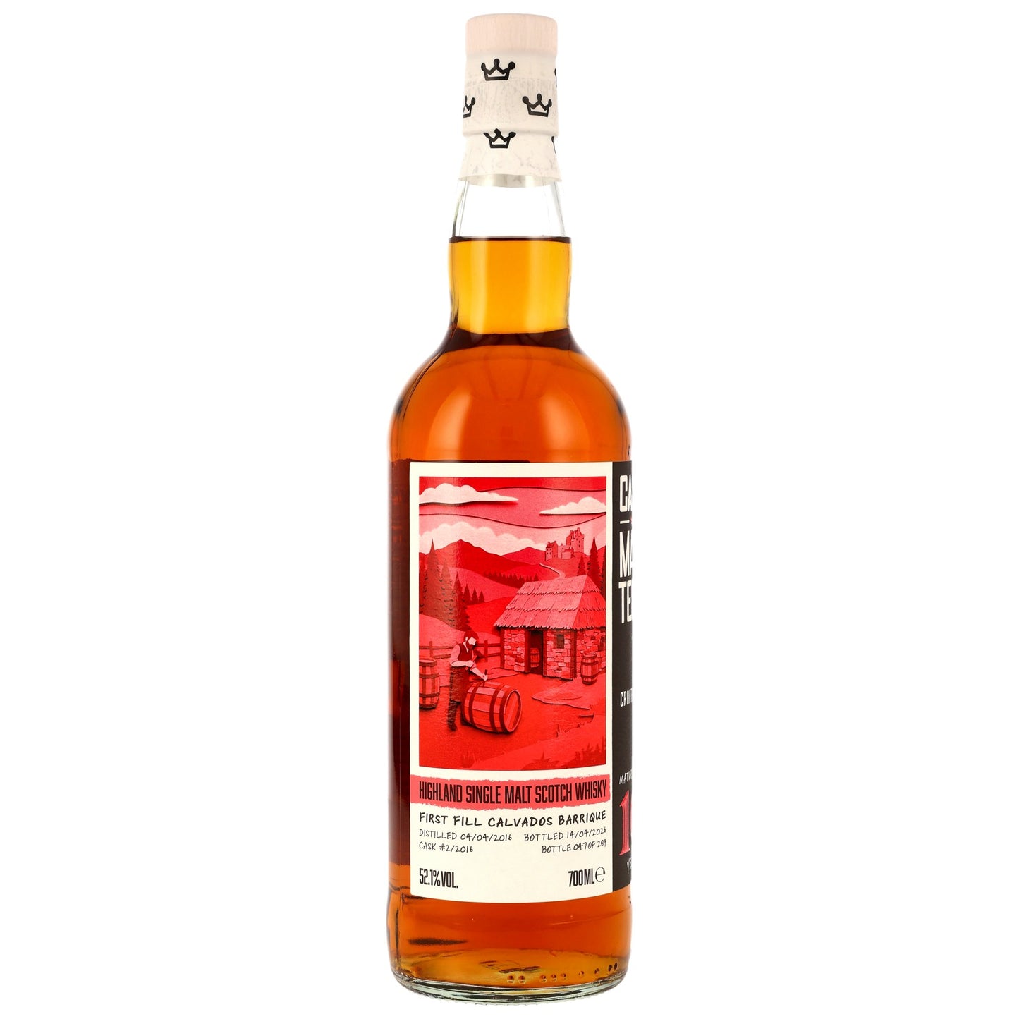 Croftengea 10 2016/2026 - Cask Masters (Brave New Spirits) - 1st Fill Calvados Barrique #2