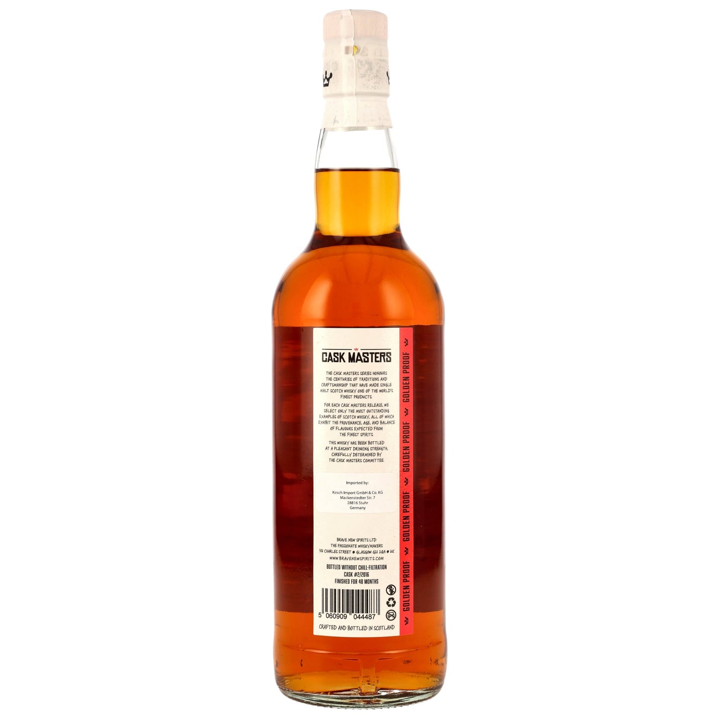 Croftengea 10 2016/2026 - Cask Masters (Brave New Spirits) - 1st Fill Calvados Barrique #2