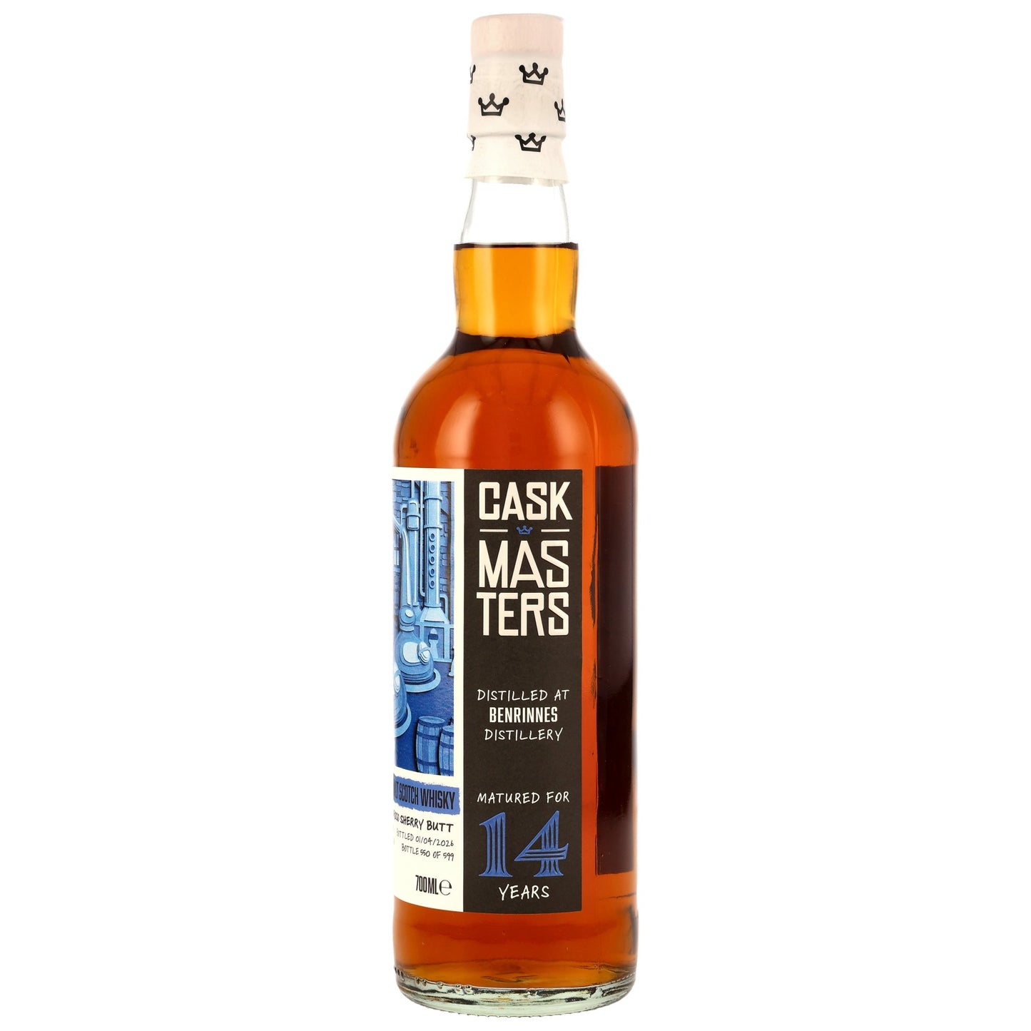 Benrinnes 14 2011/2026 - Cask Masters (Brave New Spirits) - 1st Fill Oloroso Sherry Butt #22051004